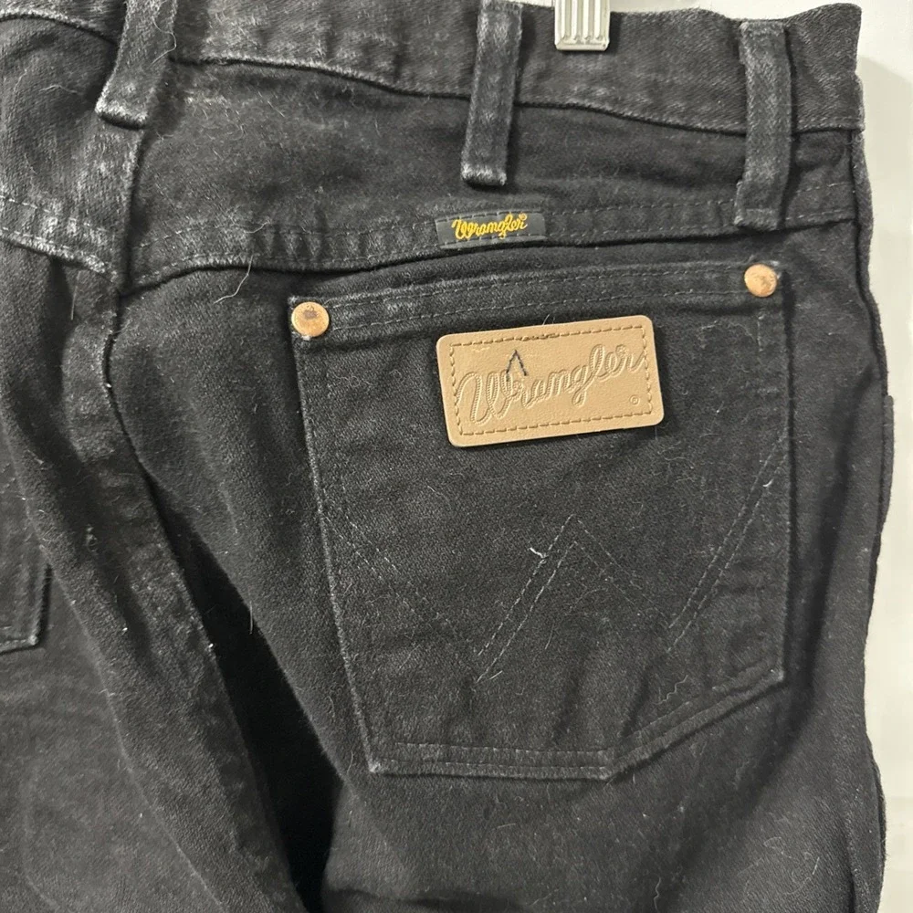 Wrangler Men's‎ Black Denim Jeans 34x36 Used
